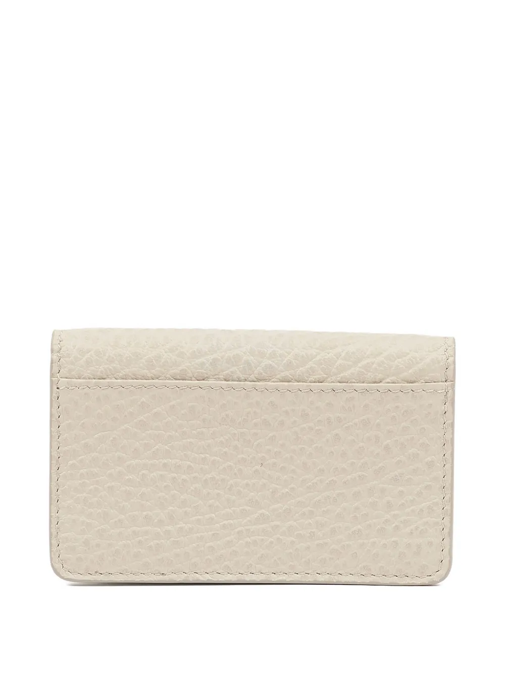  Maison Margiela Leather Card Holder - Neutrals 