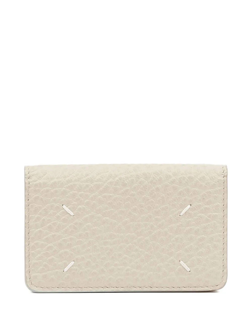 Maison Margiela Portacarte in pelle - Toni neutri