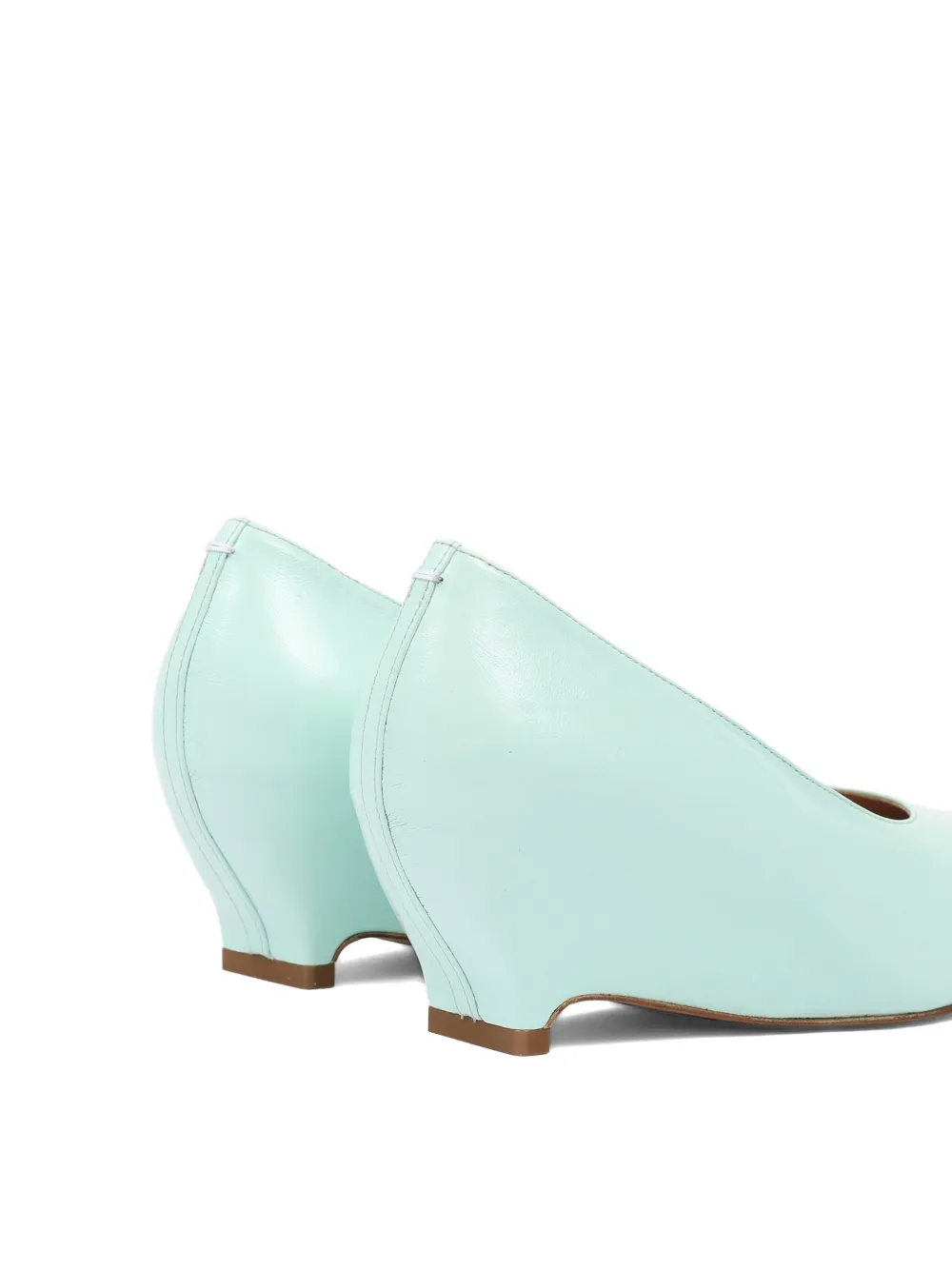 Maison Margiela Leren pumps Blauw