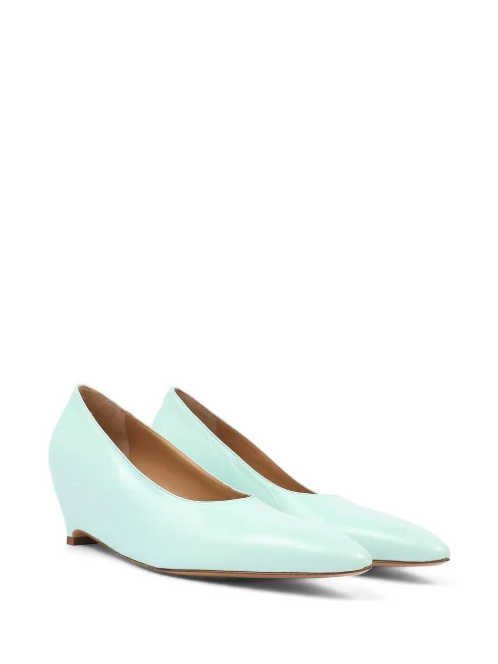 Maison Margiela Leren pumps Blauw