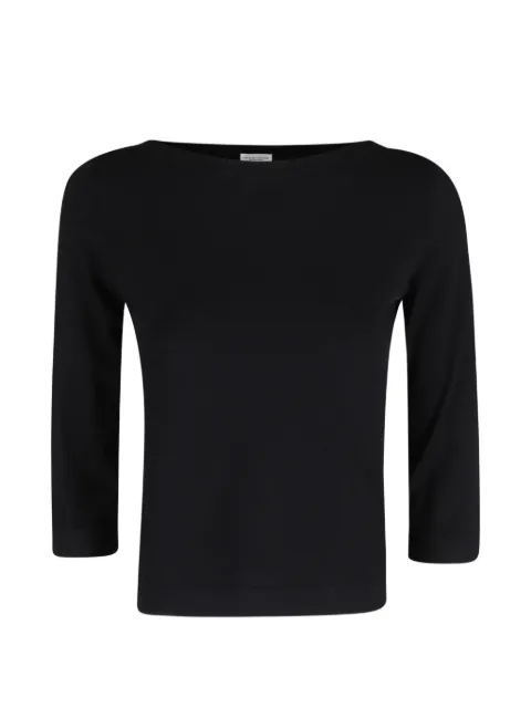 Roberto Collina top con cuello barco