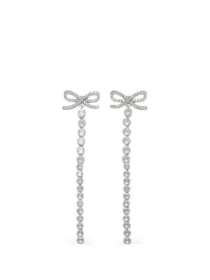 Simone Rocha ビーズ ドロップピアス | ピンク | FARFETCH JP