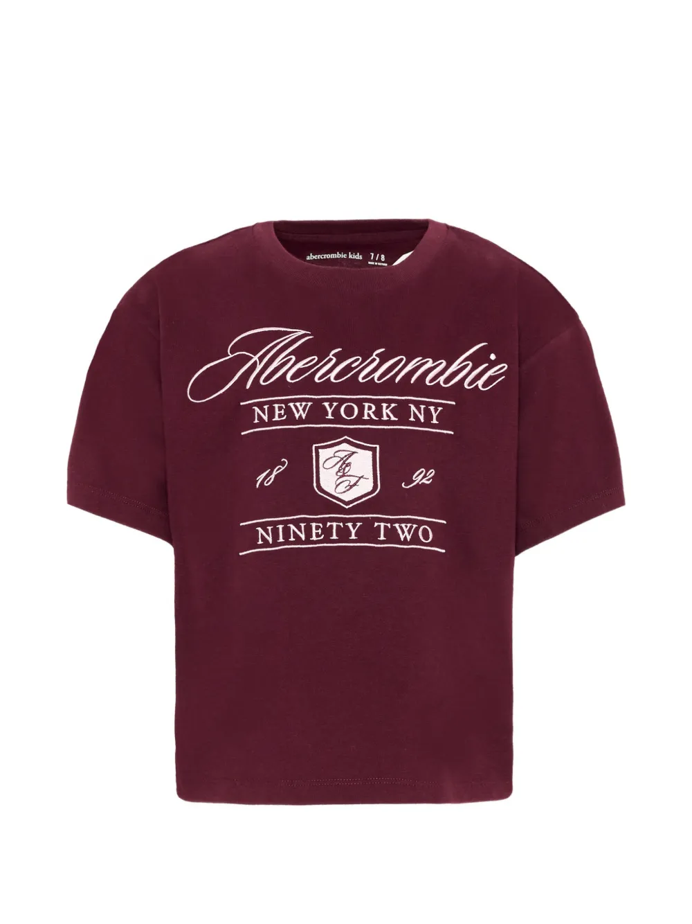ABERCROMBIE FITCH KIDS crewneck-graphic T-shirt - Rosso