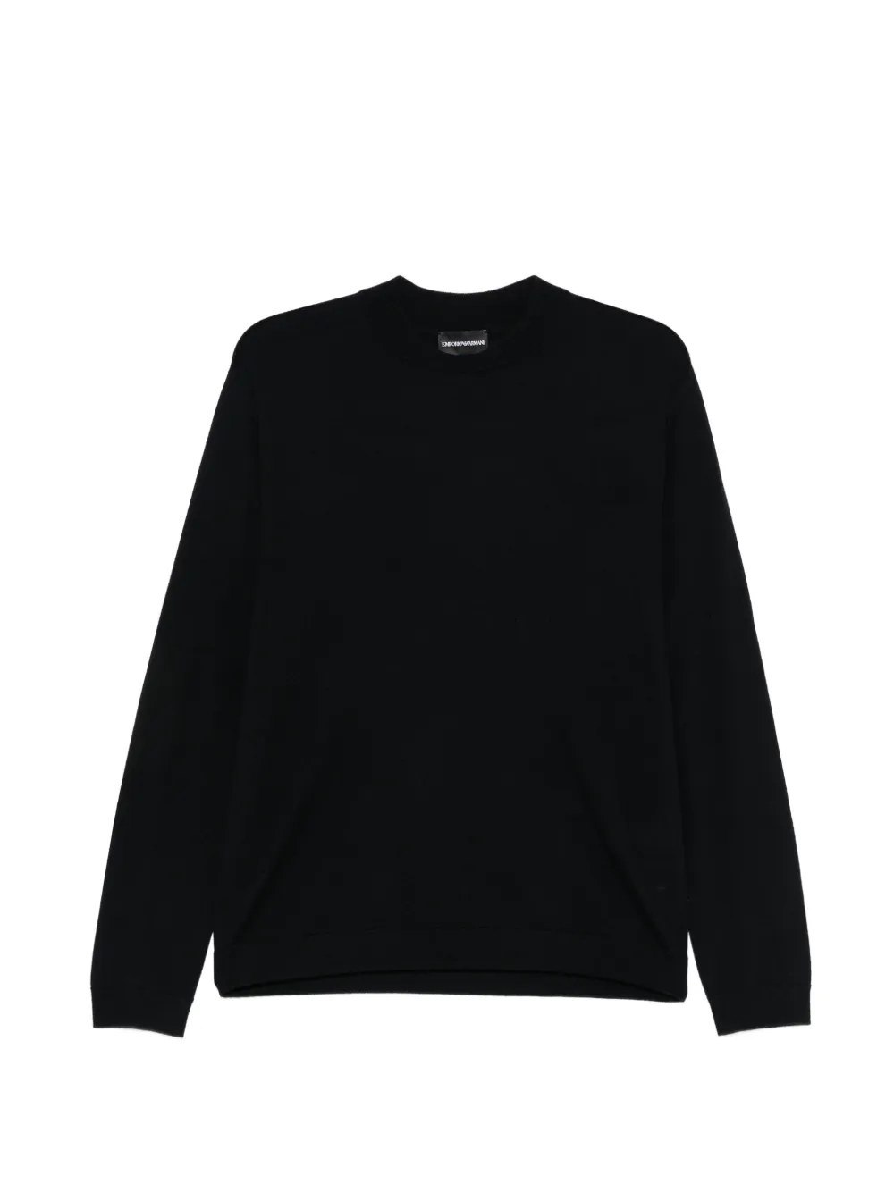 Emporio Armani long-sleeve sweater - Schwarz