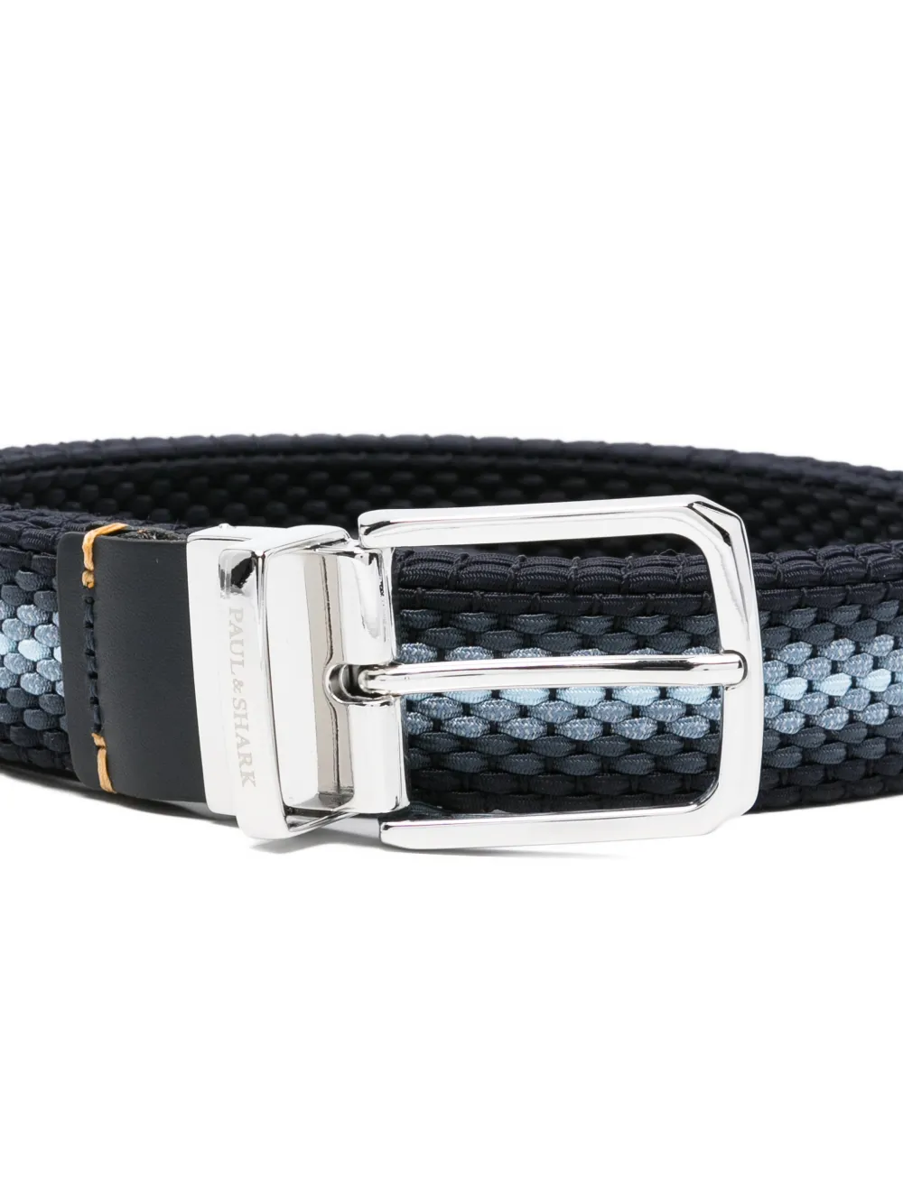 Paul & Shark Geweven riem Blauw