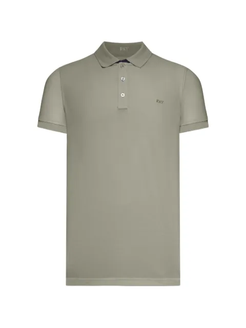 Fay embroidered polo shirt