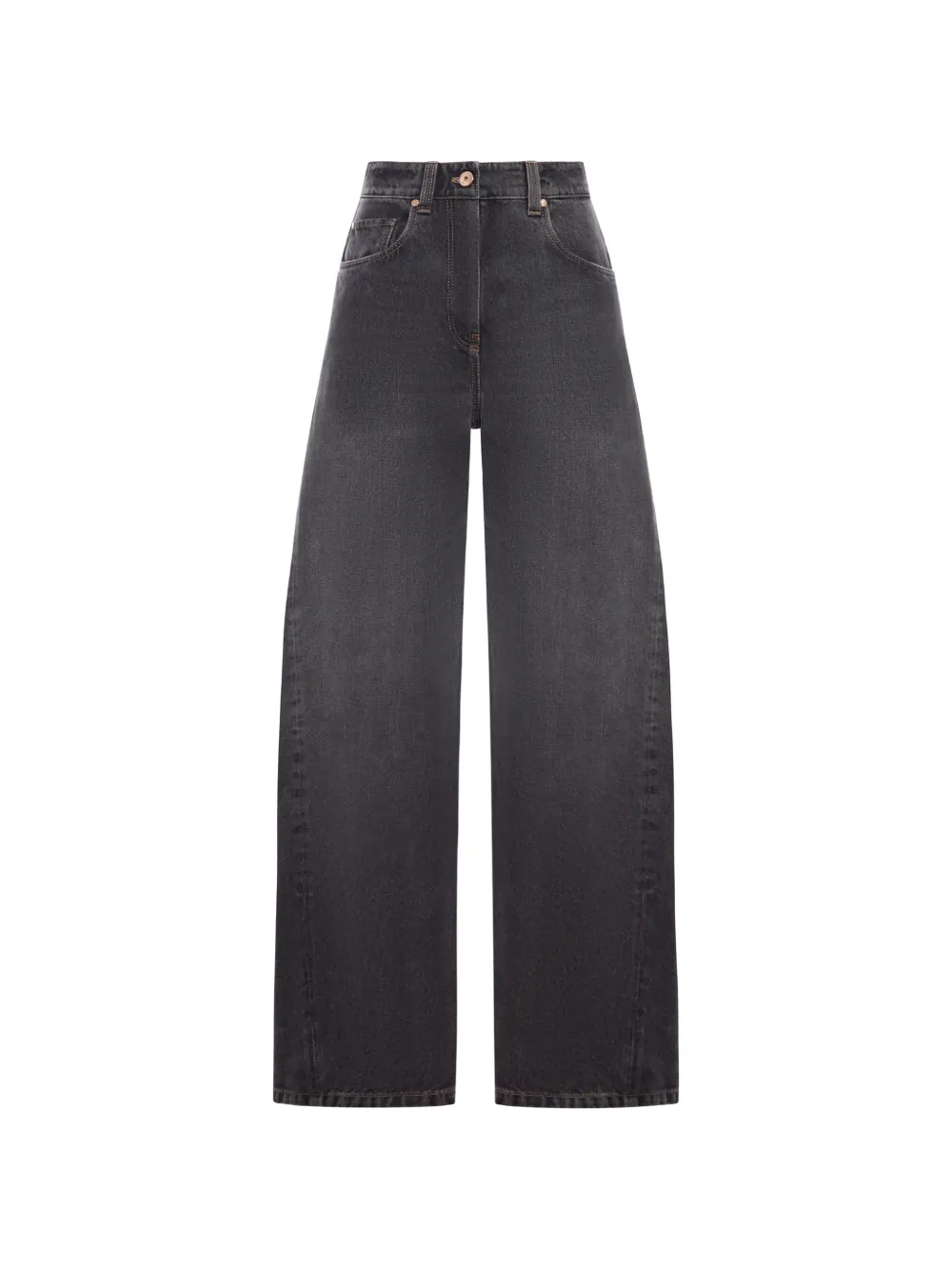 Brunello Cucinelli cotton trousers - Grigio