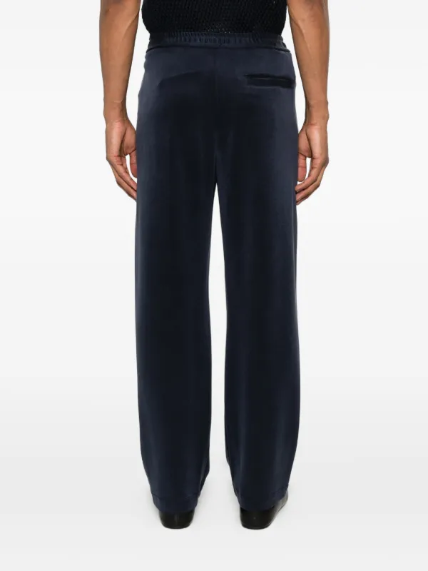 【値下げ】【新品未使用】GIORGIO ARMANI ウエストイージー仕様 Giorgio Armani イージーパンツ | ブルー | FARFETCH JP