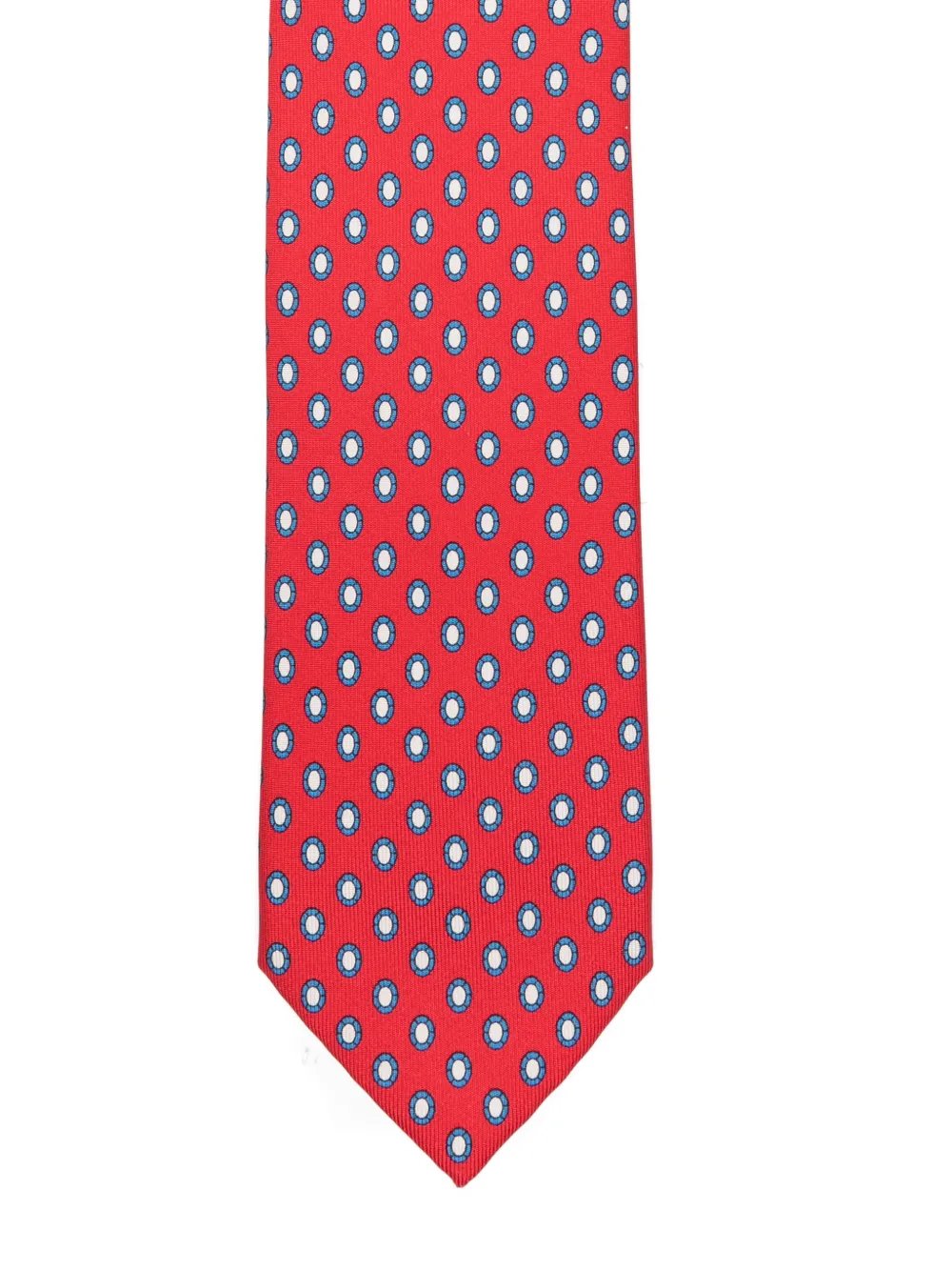  Brioni Polka-dot Tie - Red 