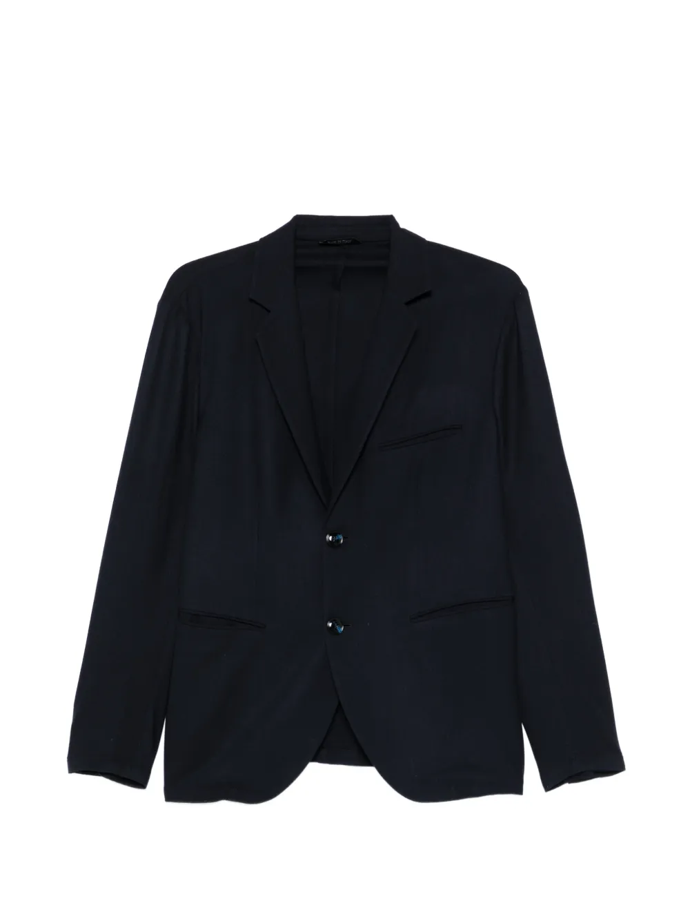 Giorgio Armani notched-lapel blazer - Blu