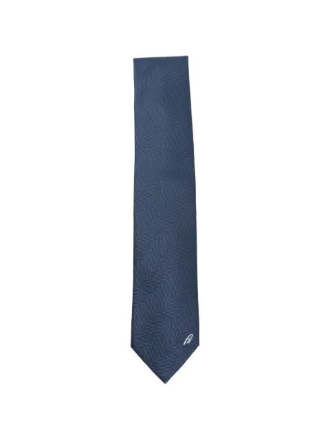 Brioni herringbone tie