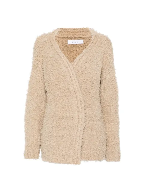 Liska V-neck long-sleeve cardigan