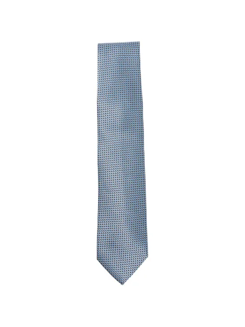 Brioni patterned tie