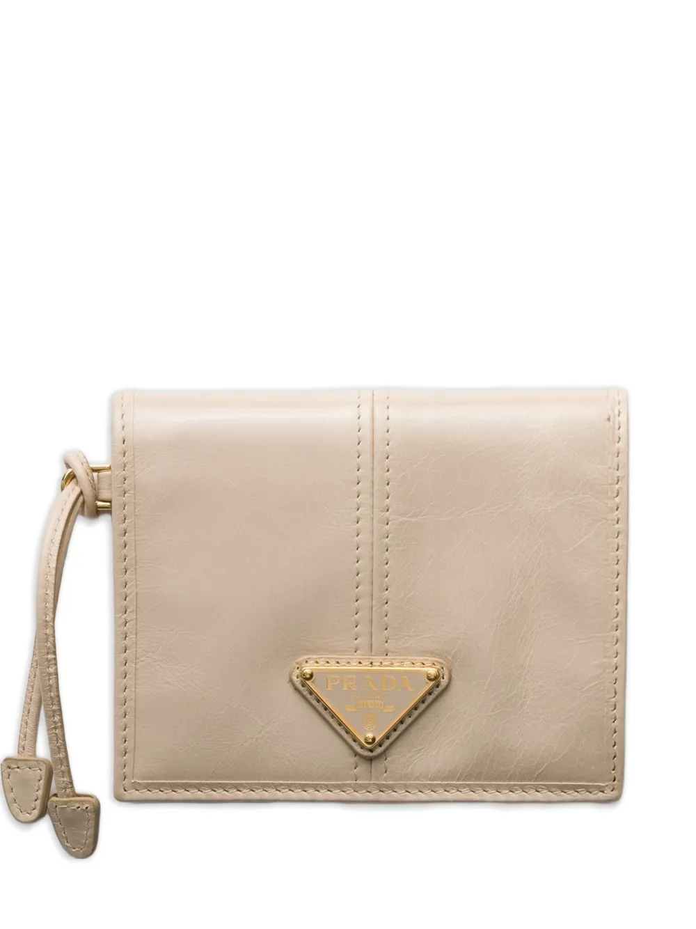 Prada Small leather wallet - Toni neutri