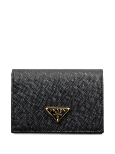 Prada small Saffiano leather wallet