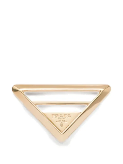 Prada metal scarf ring