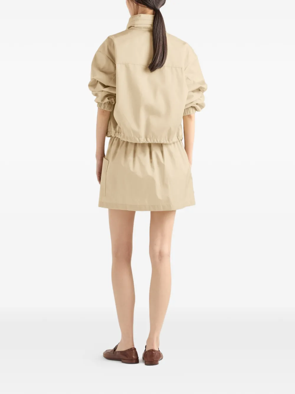  Prada Re-nylon Jacket - Neutrals 