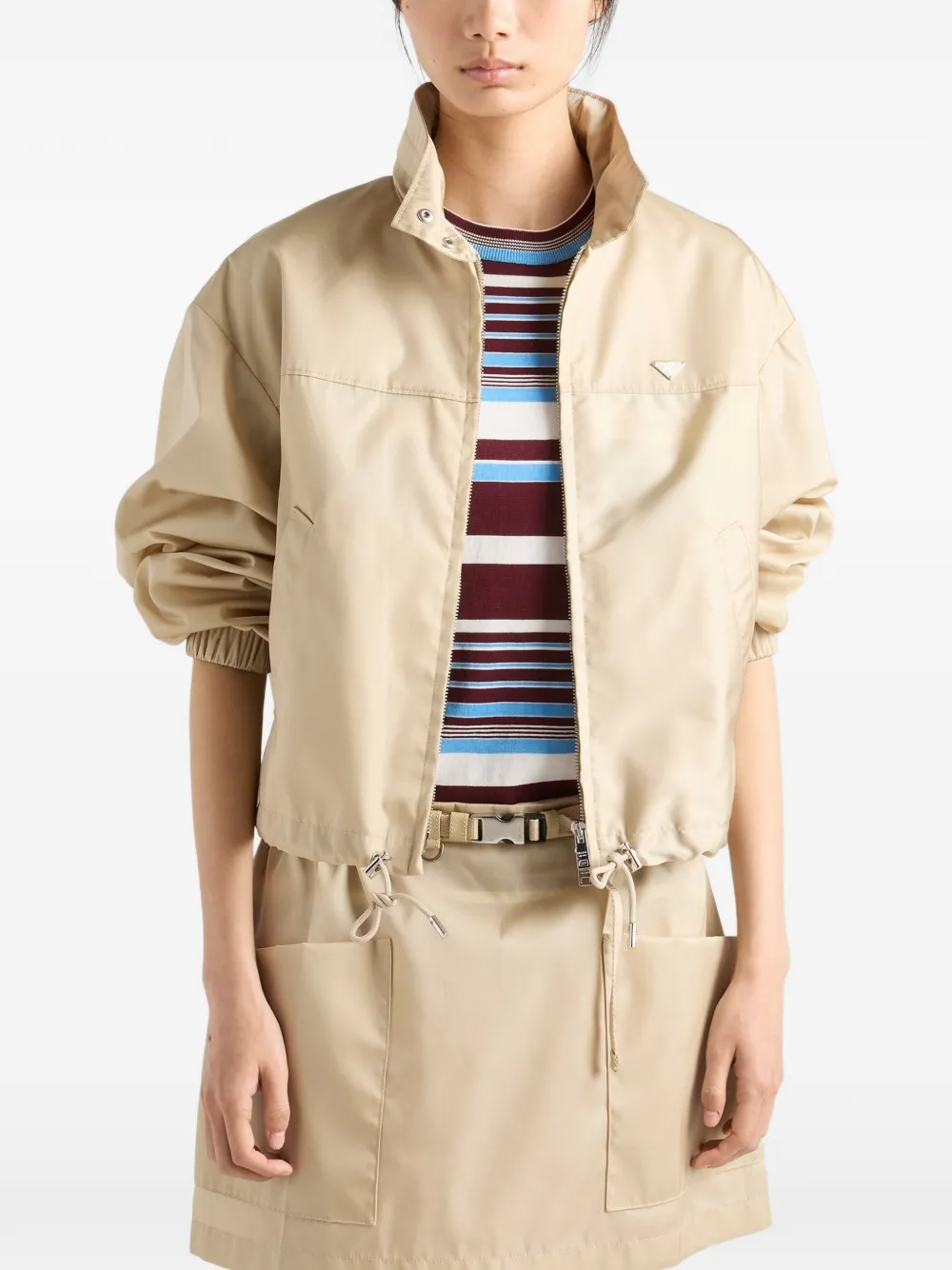 Prada Re-Nylon jack Beige