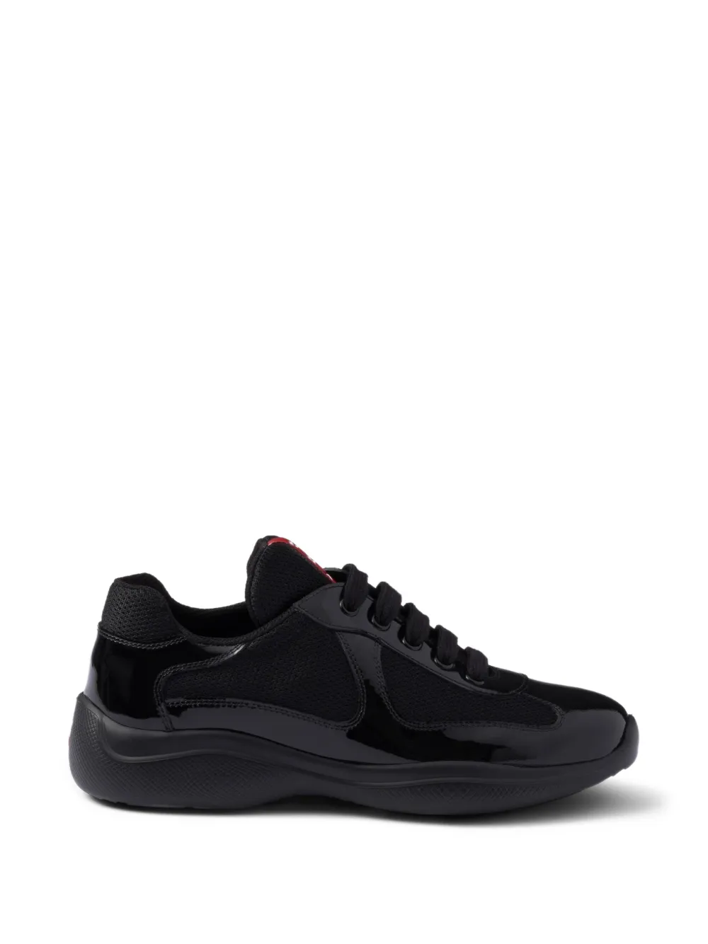 Prada Prada America's Cup biker fabric sneakers - Black