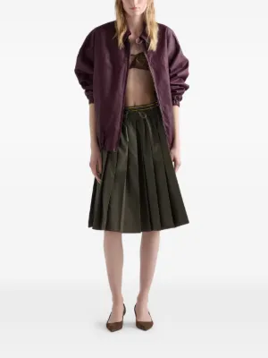 レアPRADAプラダチュールプリーツスカート36コレクションラインエアリー Prada（プラダ）ウィメンズ プリーツスカート - FARFETCH