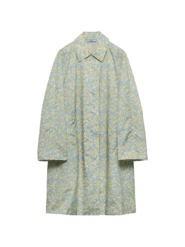 Prada Re-Nylon レインコート | ブルー | FARFETCH JP