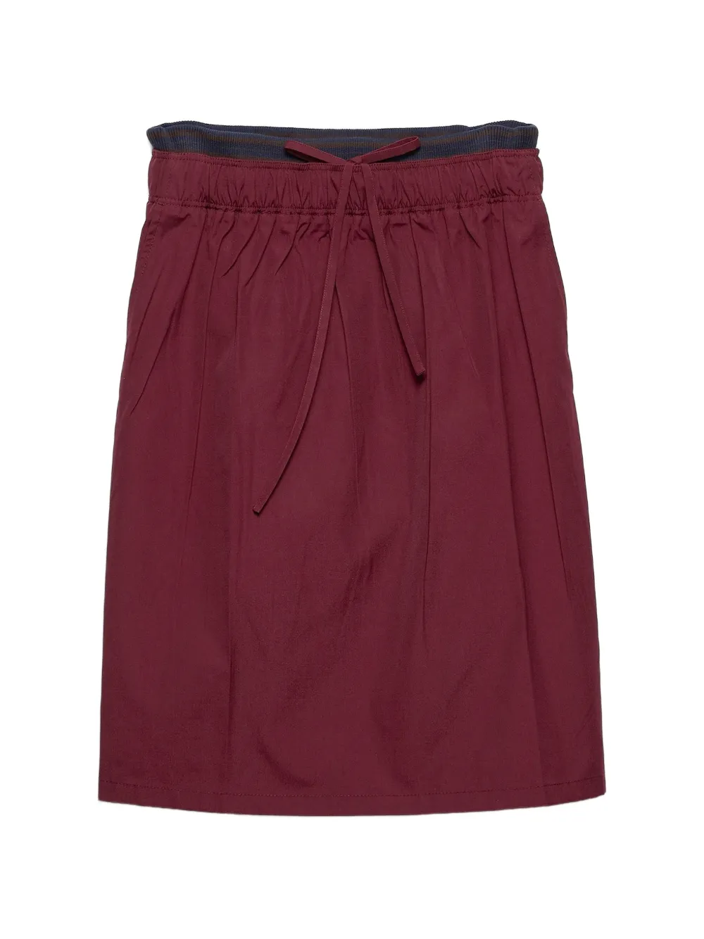 Prada poplin skirt - Rot