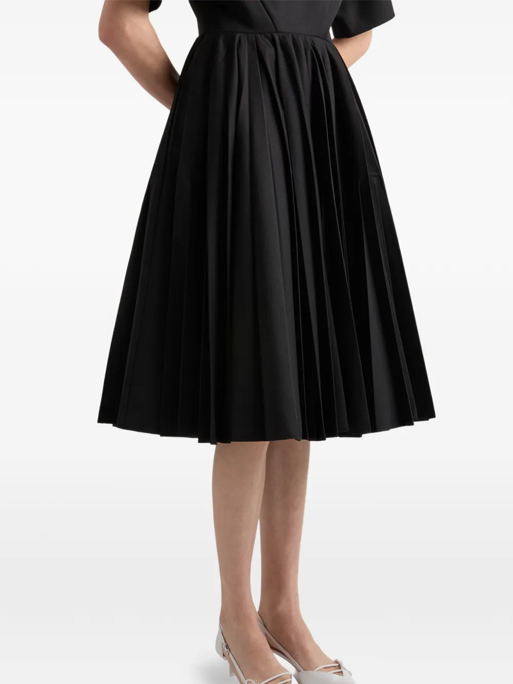 Prada Gabardine jurk Zwart