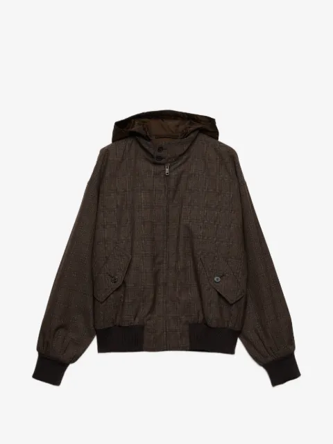Prada Prince of Wales checked wool jacket