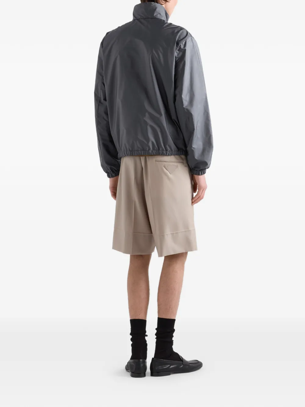  Prada Re-nylon Jacket - Grey 