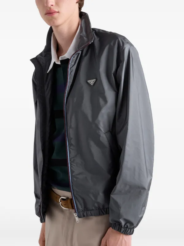 Prada Re-Nylon ジャケット | グレー | FARFETCH JP