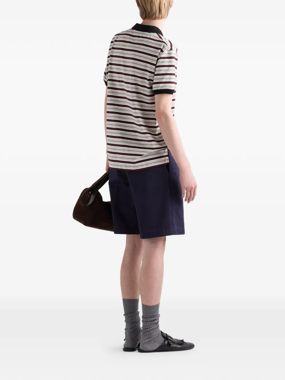  Prada Cotton Bermudas - Blue 