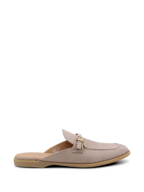 Tod's logo-plaque mules