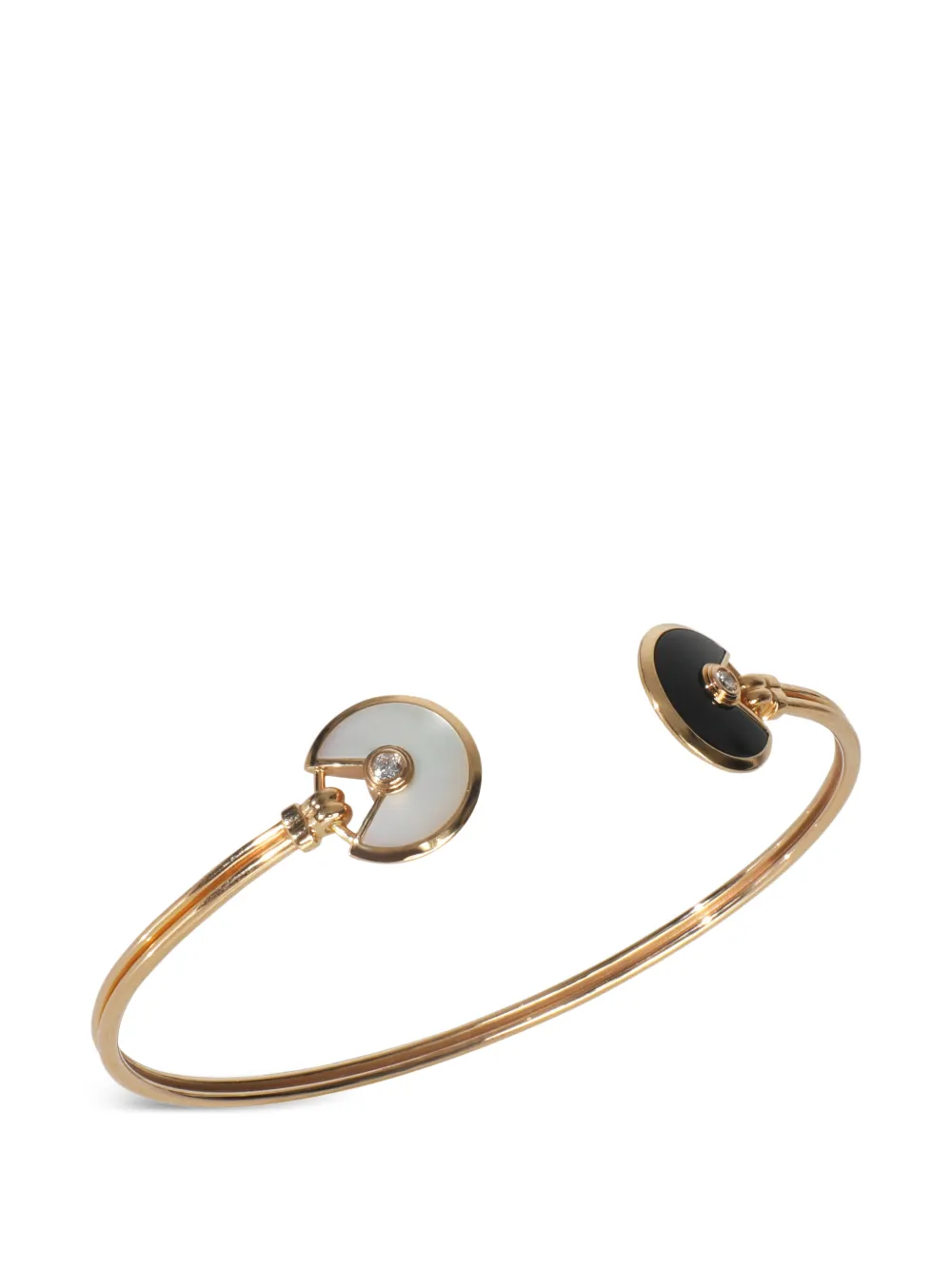 Cartier Amulette onyx and diamond bracelet - Oro