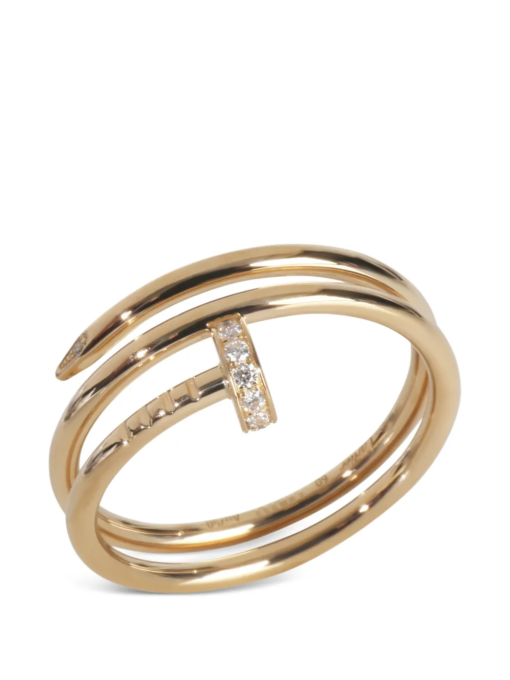 Cartier Juste Un Clou Double diamond ring - Oro