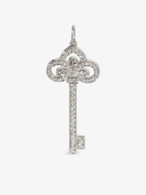 Tiffany & Co. Pre-Owned Fleur De Lis diamantvedhæng