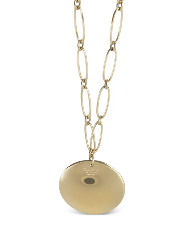 Tiffany & Co. Pre-Owned Elsa Peretti ディスク ネックレス 