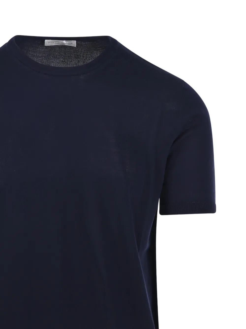 Roberto Collina T-shirt met ronde hals Blauw