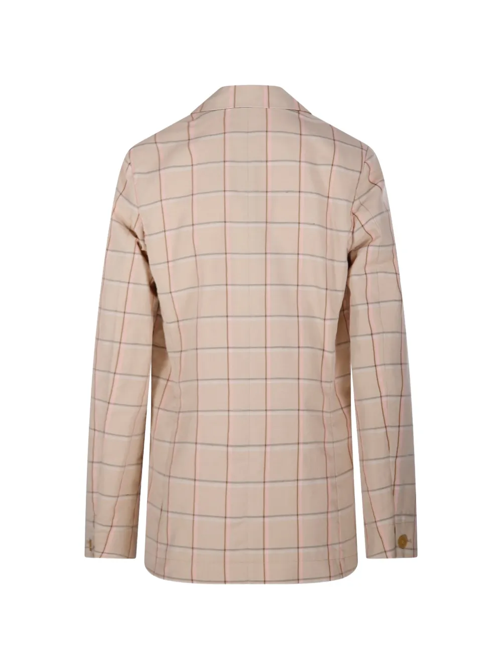  Forte Forte Checked Single-breasted Blazer - Pink 