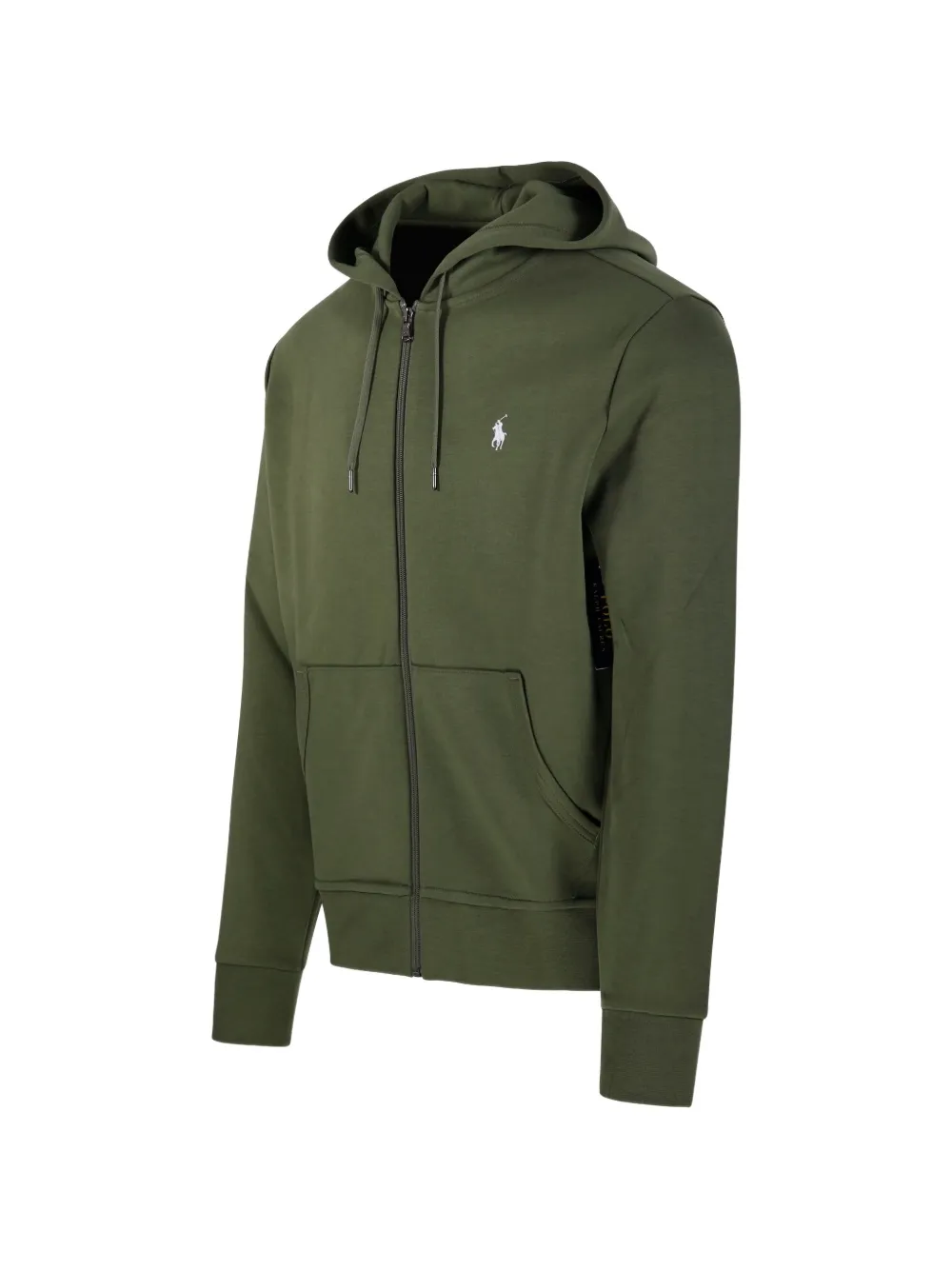 Ralph Lauren Collection Hoodie met Polo Pony-borduurwerk Groen