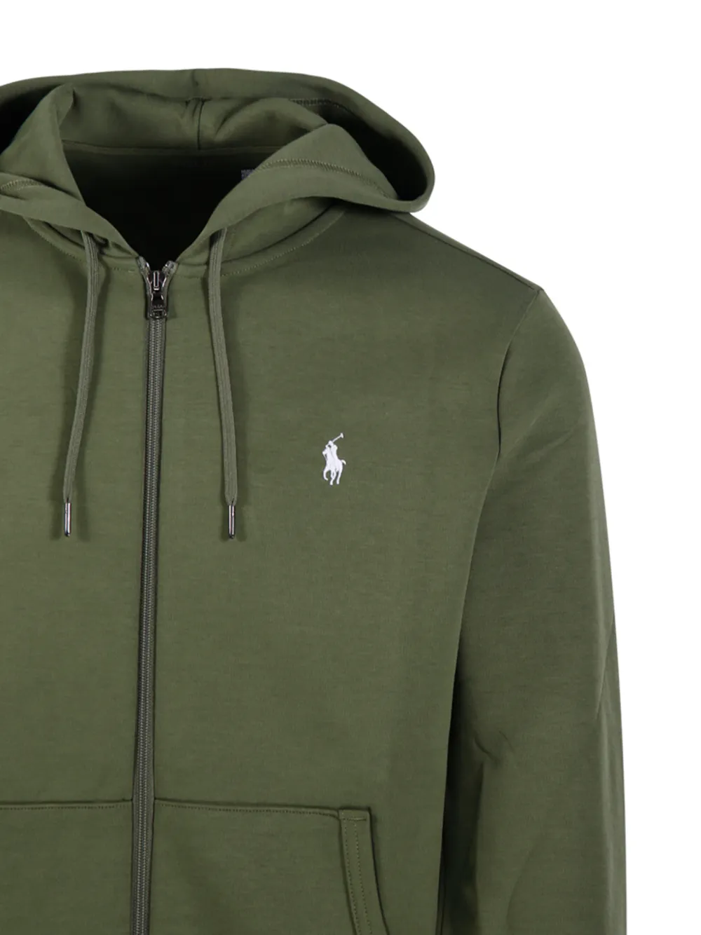 Ralph Lauren Collection Hoodie met Polo Pony-borduurwerk Groen