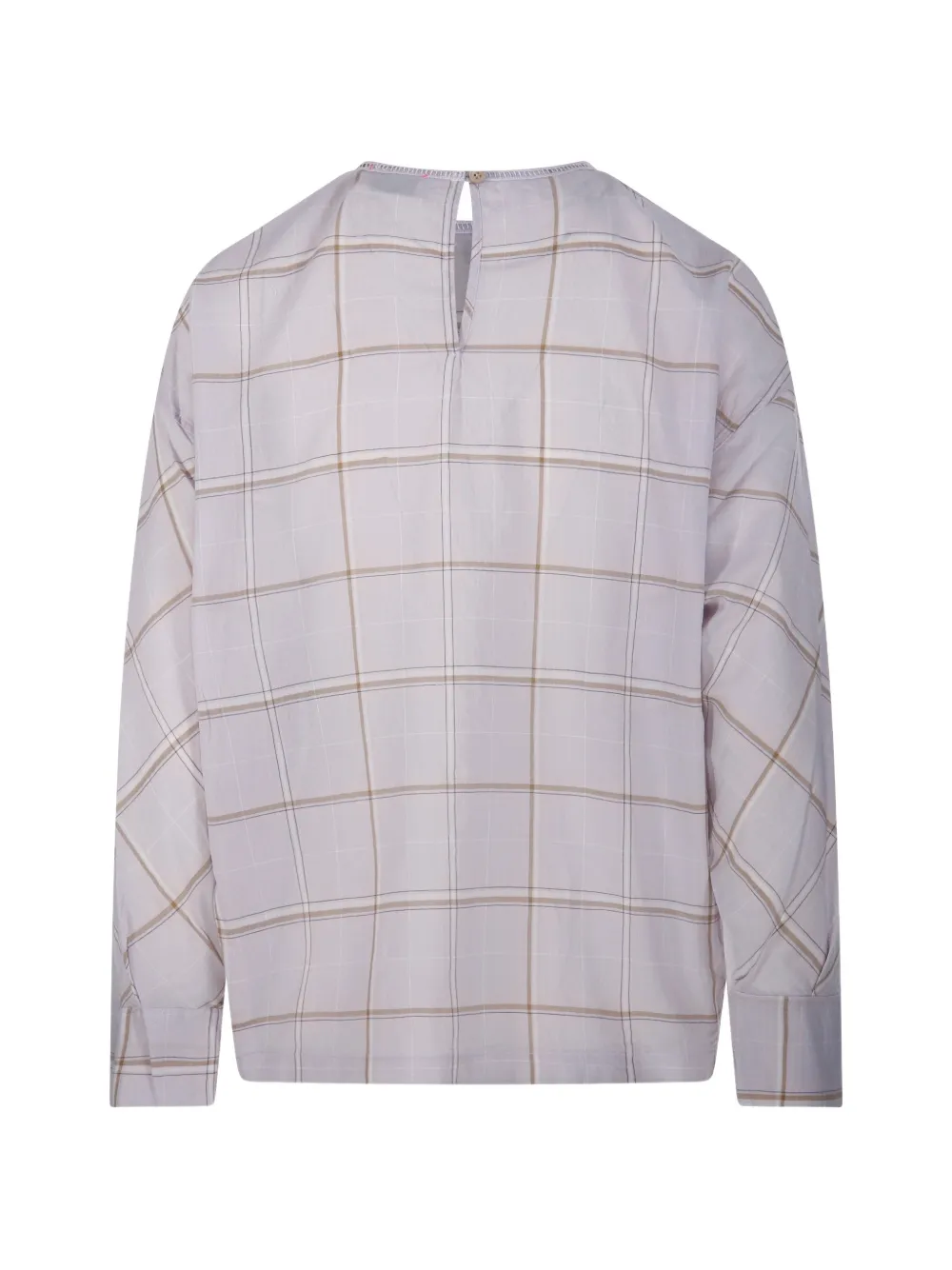  Forte Forte Blusa A Cuadros - Morado 