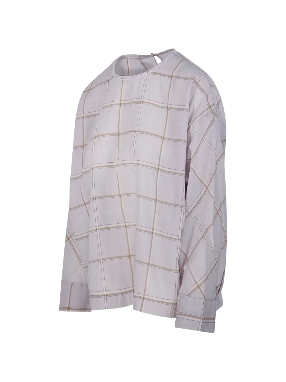  Forte Forte Blusa A Cuadros - Morado 