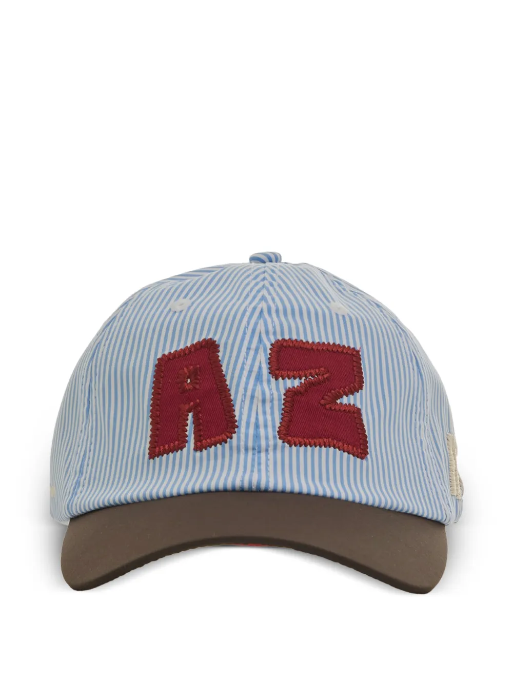 ALEX ZONO striped dad hat - Blu