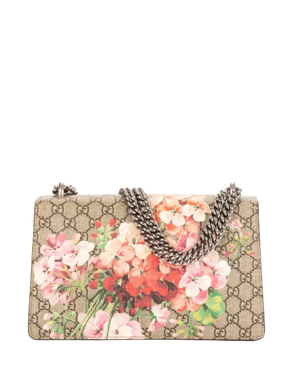 Gucci Pre-Owned ディオニュソス GGパターン フローラル チェーン