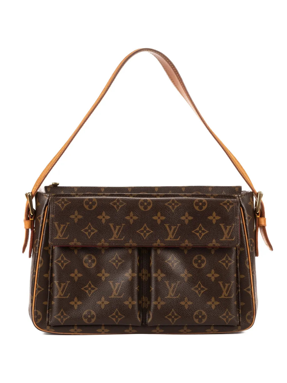 Louis Vuitton Pre-Owned GM Vivacité shoulder bag - Marrone