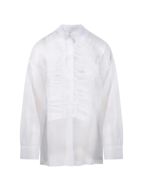 P.A.R.O.S.H. ruffled shirt