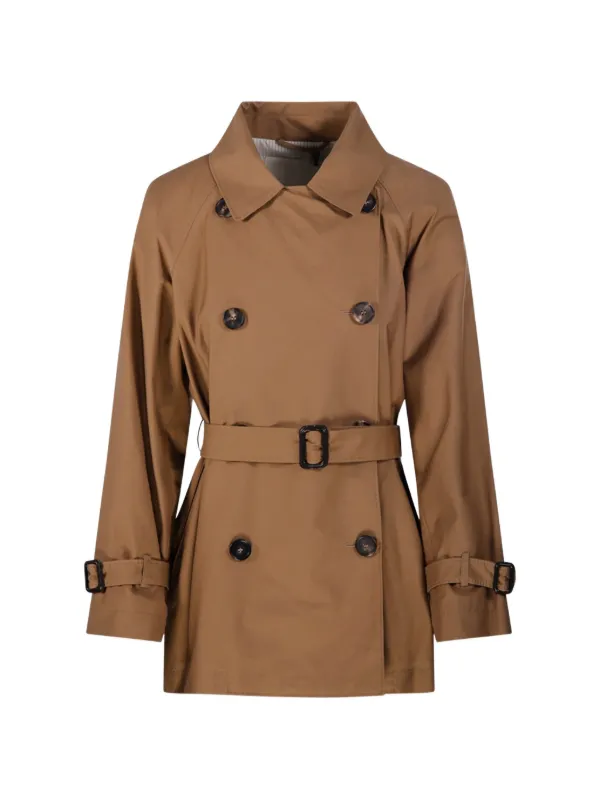 Max Mara ベルテッド ダブルコート | ブラウン | FARFETCH JP Max Mara ベルテッド ダブルコート | ブラウン | FARFETCH JP