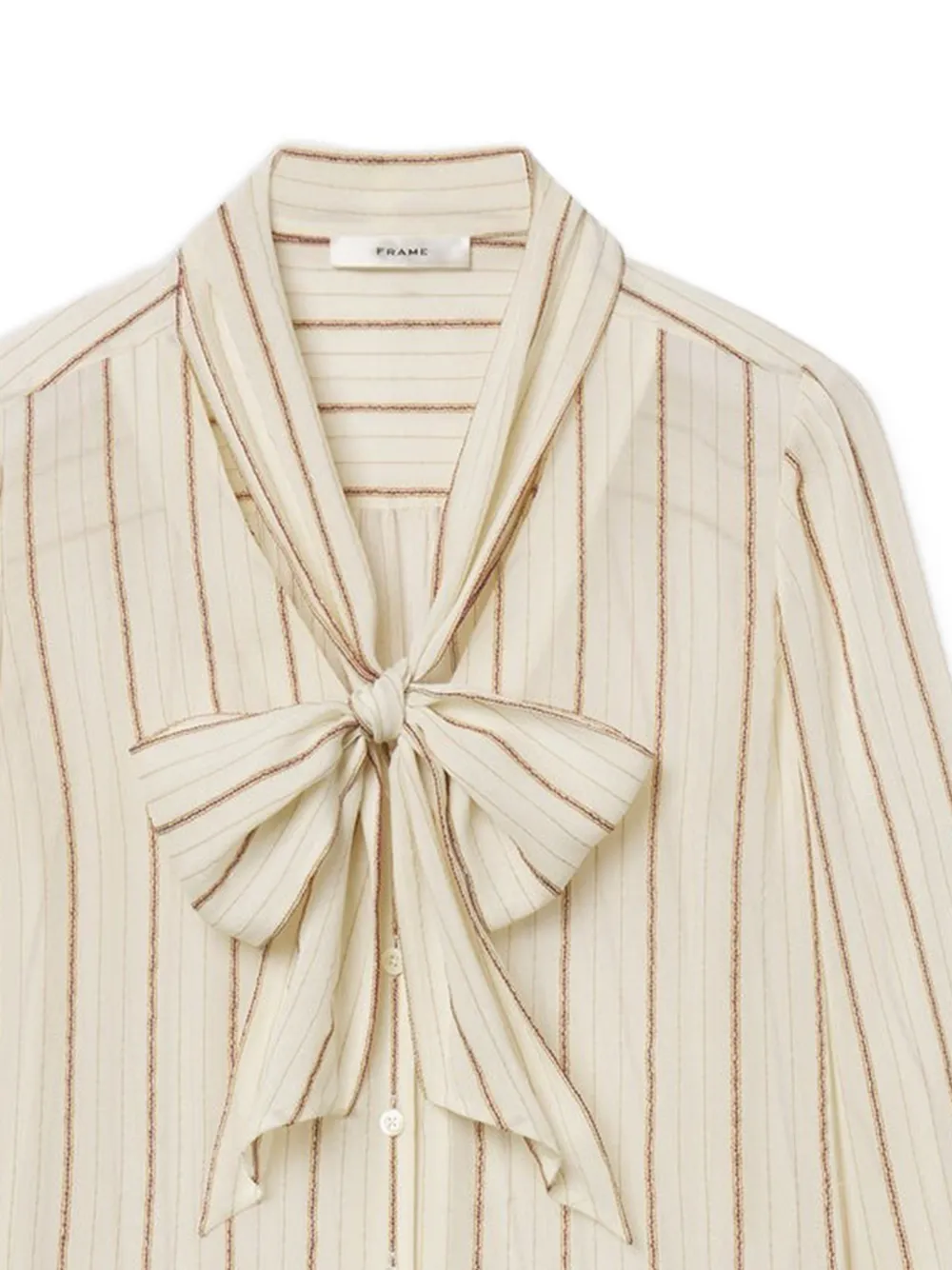  Frame Striped Blouse - Neutrals 