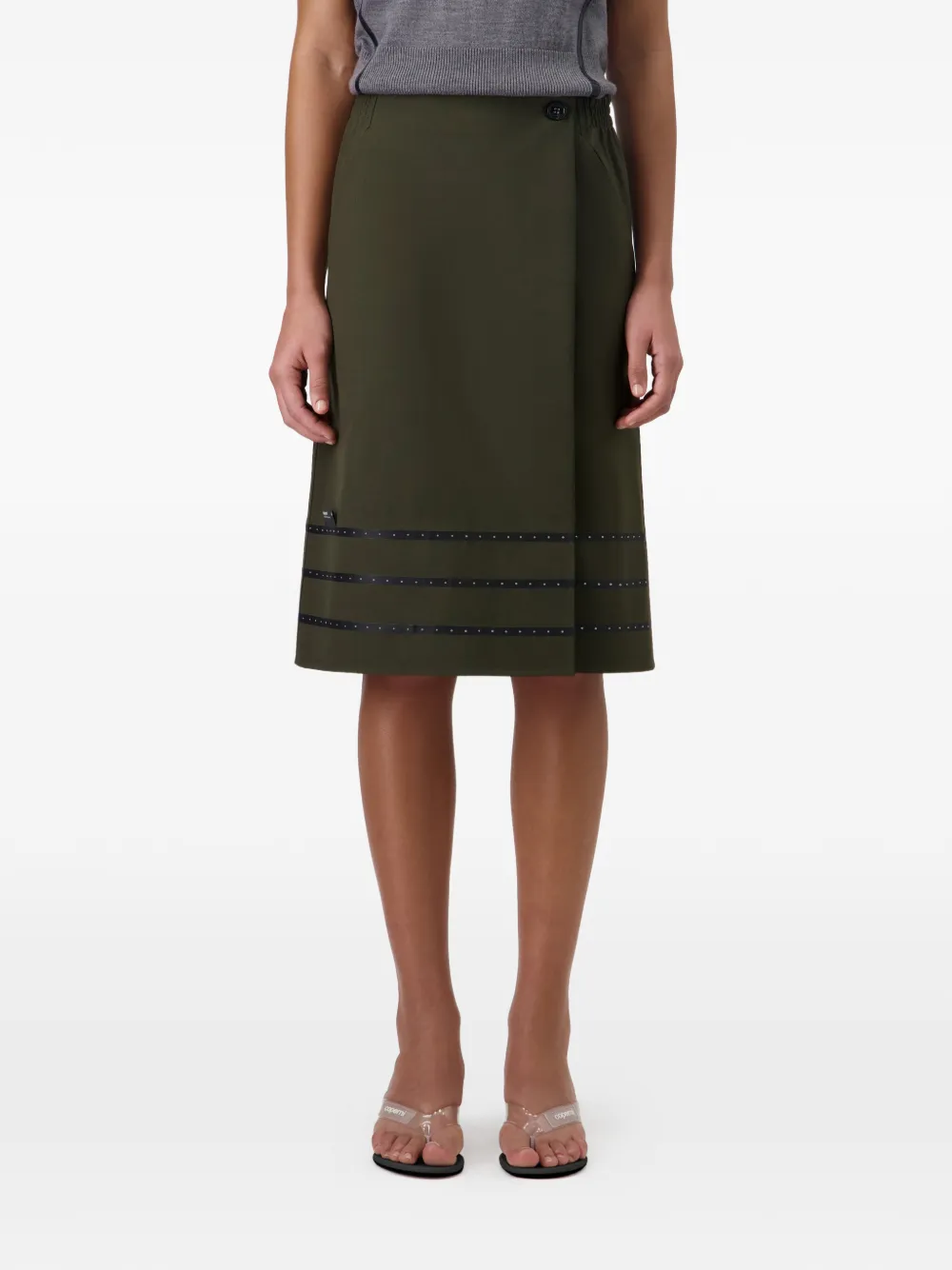 Tailored Midi Skirt