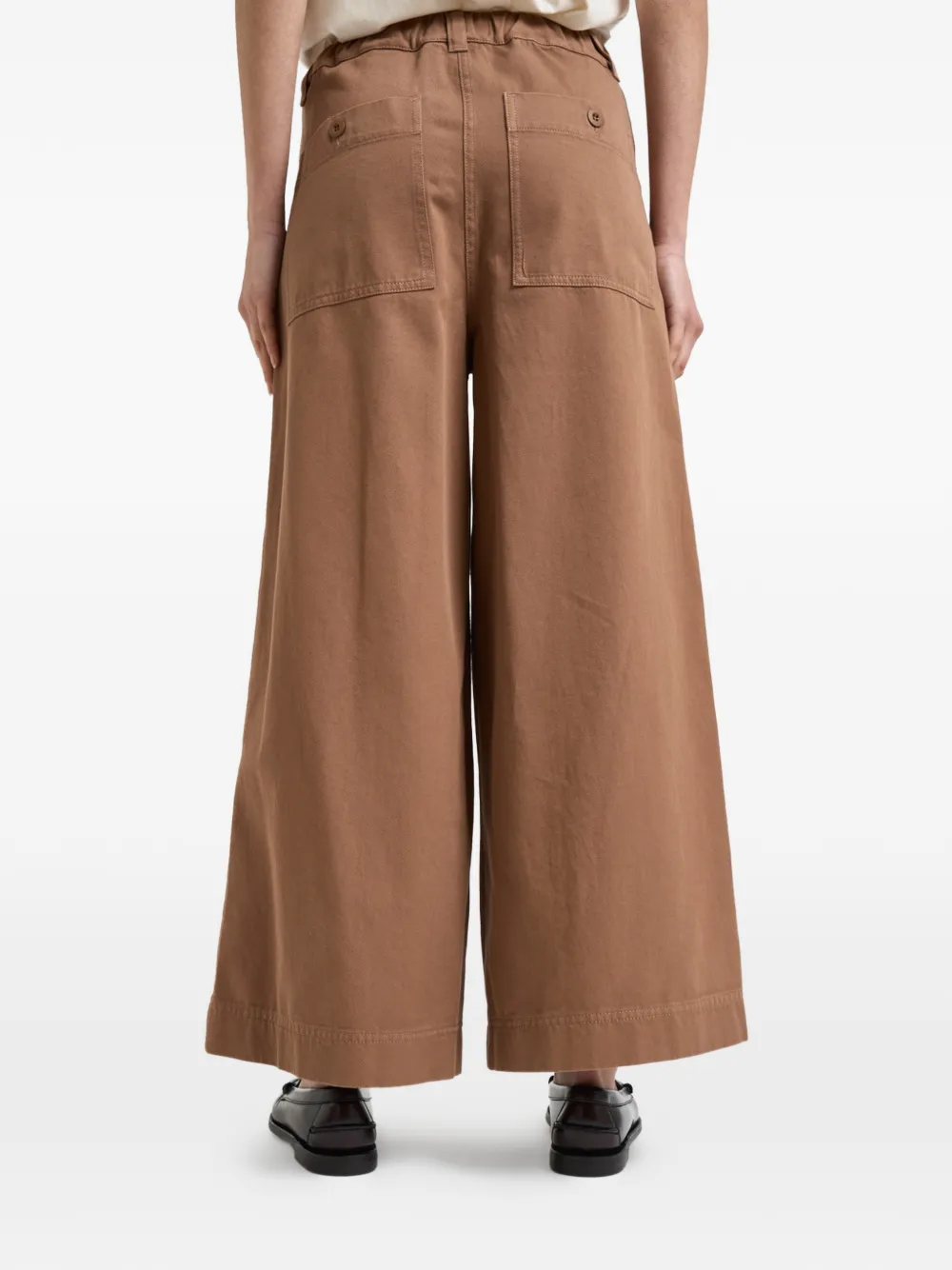 Weekend Max Mara Ariete broek met zakken Bruin